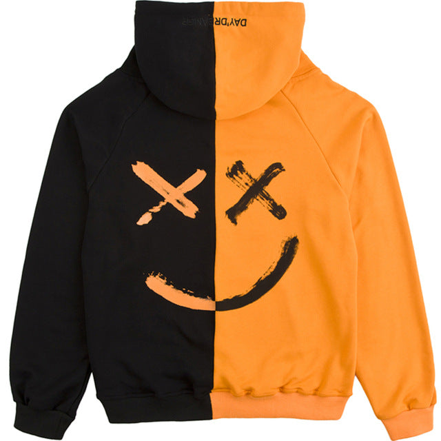 hoodie with smiley face