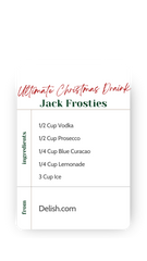 jack frosties recipe