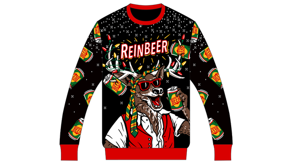 reinbeer ugly christmas sweater