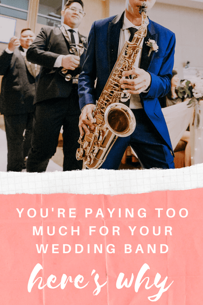 You are paying too much for your wedding band
