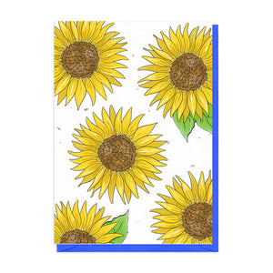 Ukraine Appeal Sunflower Seed Card | Neon Magpie