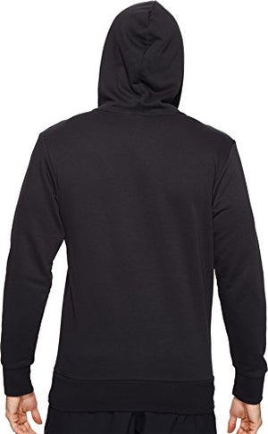 adidas men's essential linear logo pullover hoodie