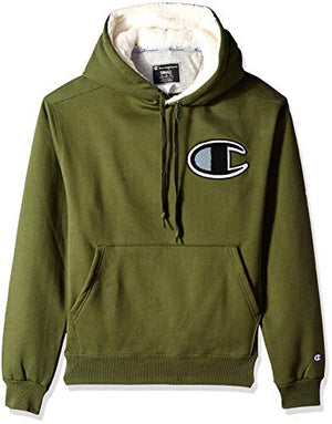 champion hoodie hiker green