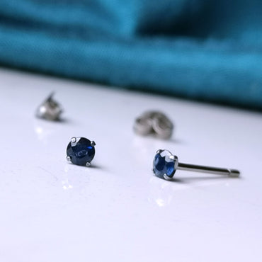 Tillie - Lab Grown Diamond Stud Earrings 0.80 ct tw / Platinum (Recycled)