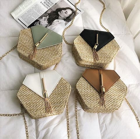 Idée sac pour mariage bohème