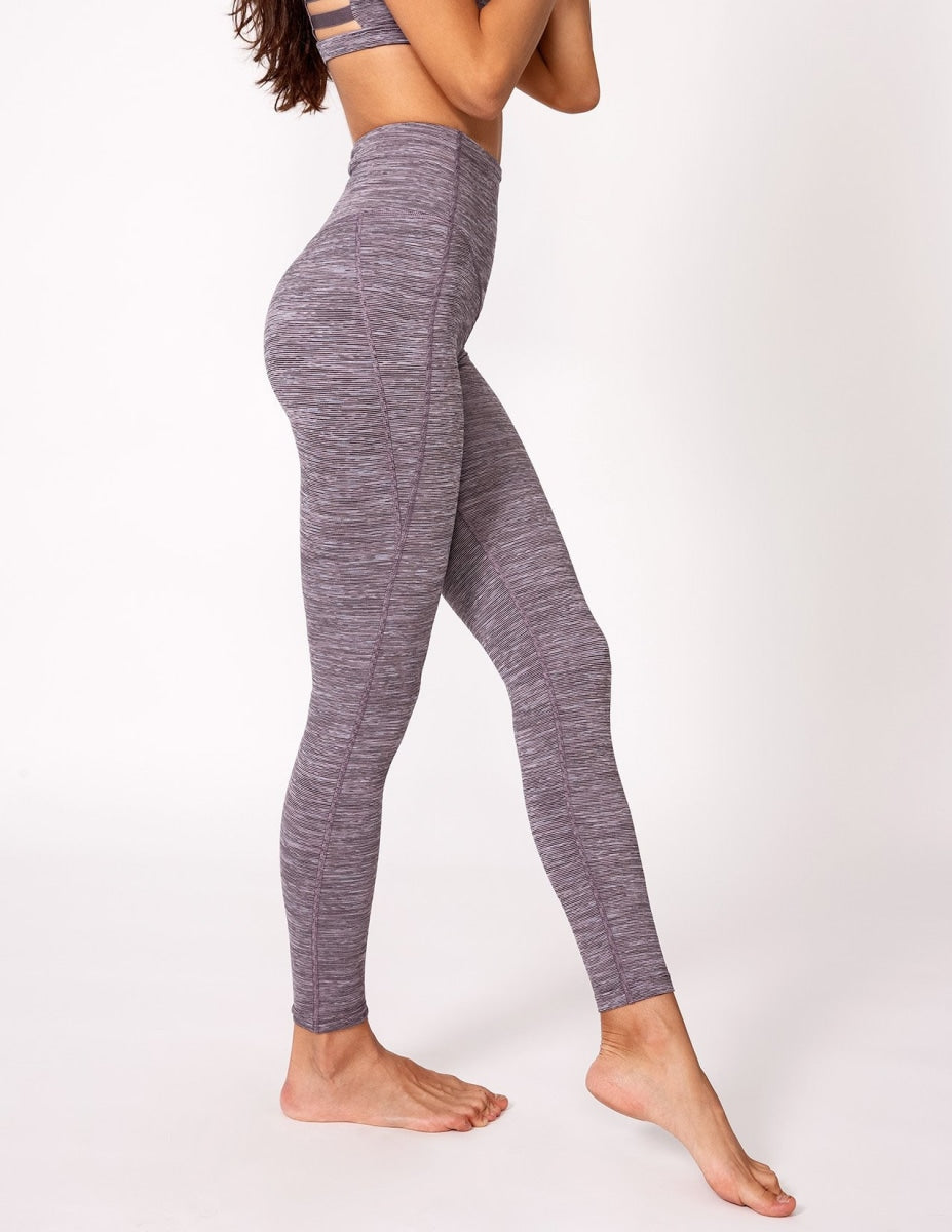 Alchemy High Waist Legging - Mystic Purple - DEVALA