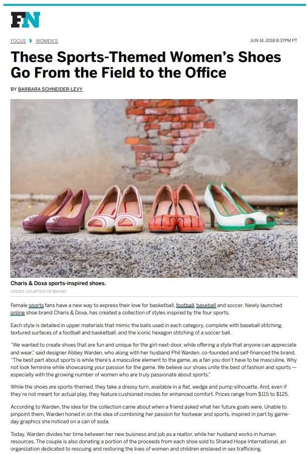 Footwear News Article