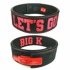 custom-leather-weightlifting-belt-black-suede-red-lever