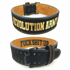 custom-leather-weightlifting-belt-black-orange-suede-quick-release