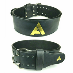 custom-leather-weightlifting-belt-embossed-gold-black