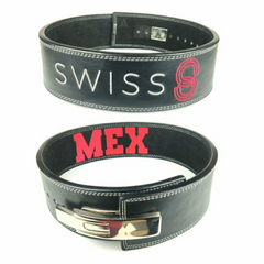 custom-leather-weightlifting-belt-black-suede-silver-lever-text