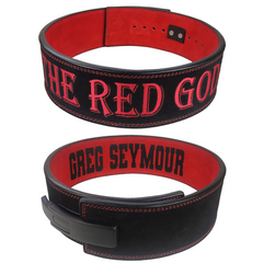 custom-leather-weightlifting-belt-red-black-suede-lever
