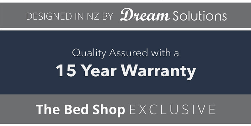 the bed shop 15 year warranty