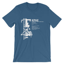 KPAE / PAE - Snohomish Country/Paine Field - Unisex short sleeve t-shirt