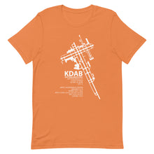 KDAB / DAB - Daytona Beach International Airport - Short-Sleeve Unisex T-Shirt