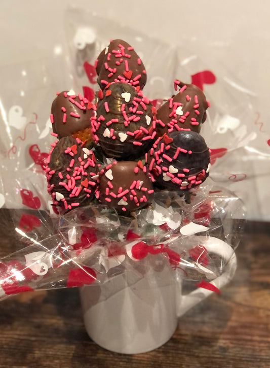 Louis Vuitton themed chocolate covered strawberries infused with…  Gourmet  chocolate covered strawberries, Chocolate covered strawberries, Chocolate  covered treats