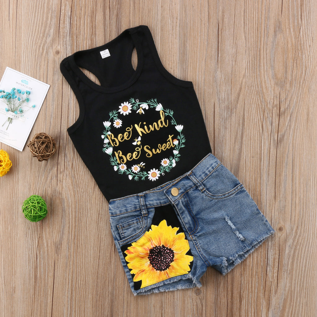 sunflower baby clothes