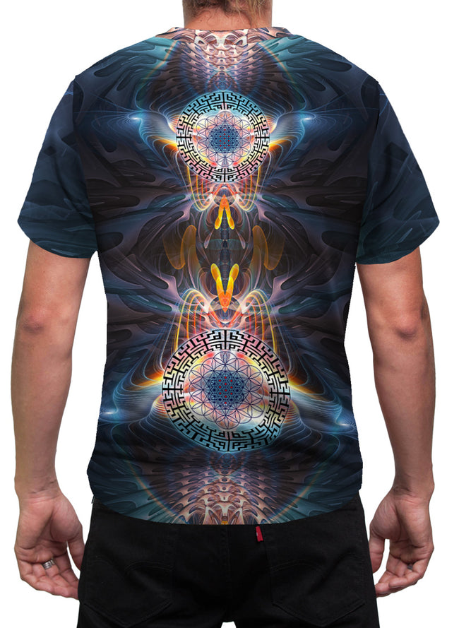 Sacred Geometry Mens T-Shirt | Festival Clothing | Rave | StarGates