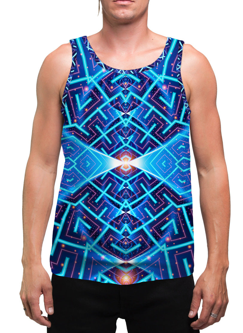 Cosmic Mens Tank Top | Festival Clothing | Psychedelic | Cosmo