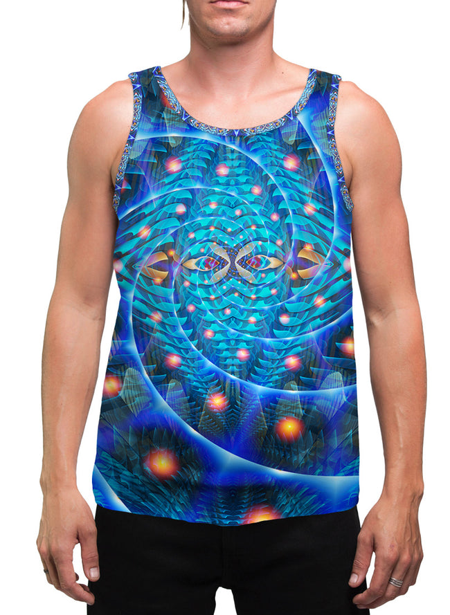 Hunabku | Mens | Tank Top | Aesthetic | Clothing | Tanks | Psychedelic