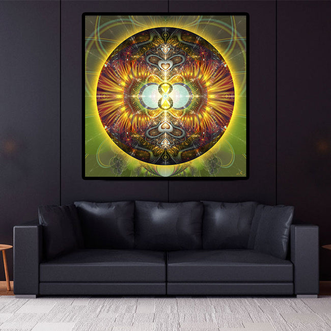 Abundancia | Abundance Mandala Art Print | Canvas | Spiritual Art