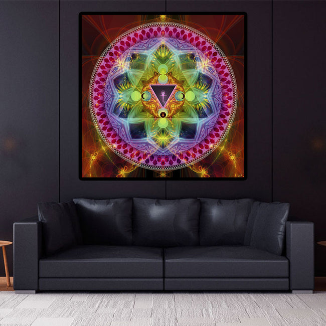 Healing Mandala Tapestry Feminine Wall Hanging Isis