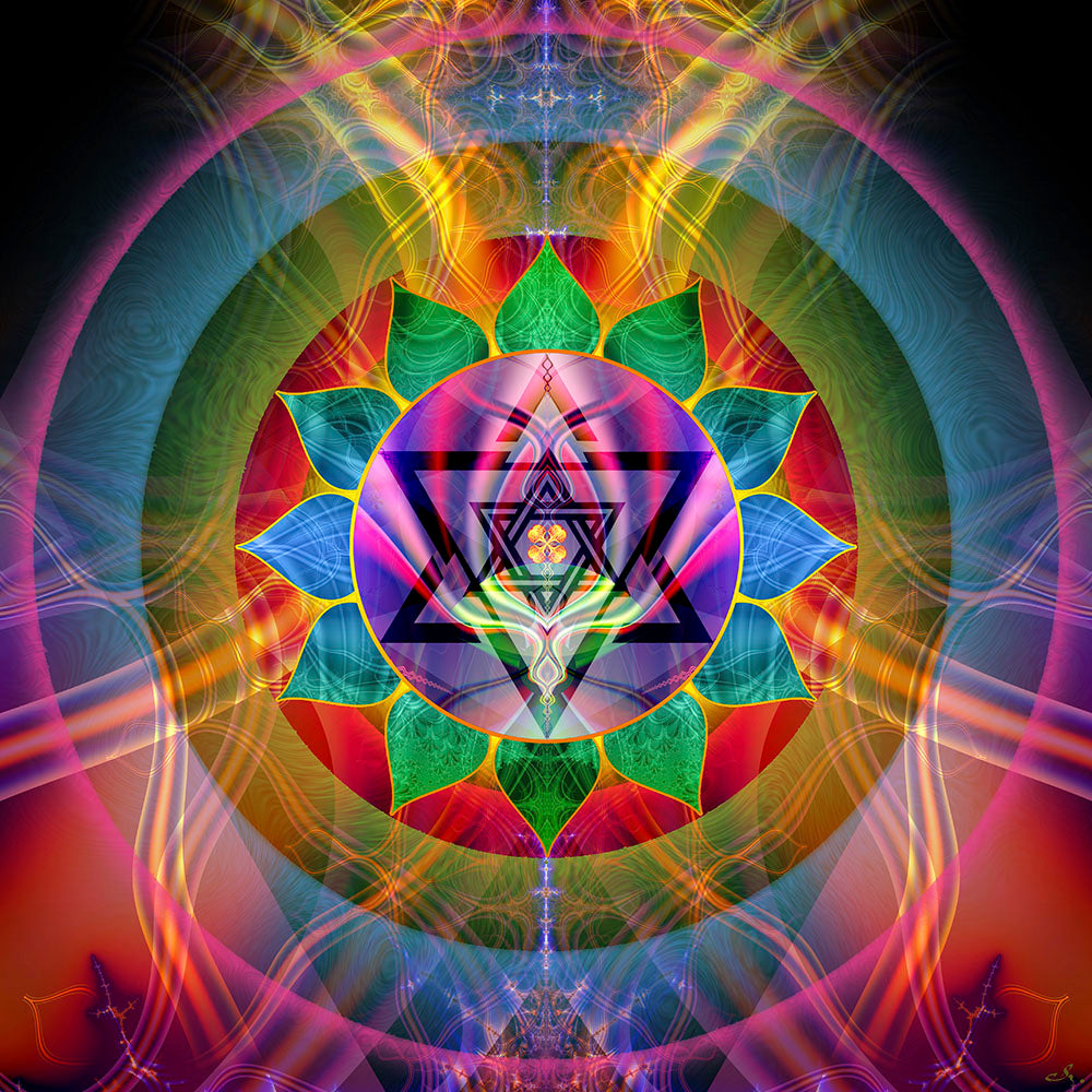 heart chakra art