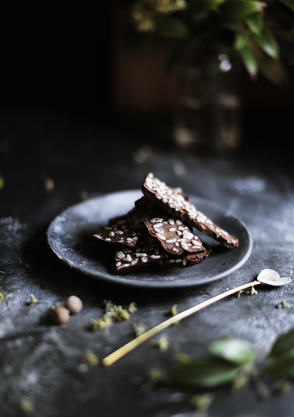 Carob dark mylk chocolate recipe