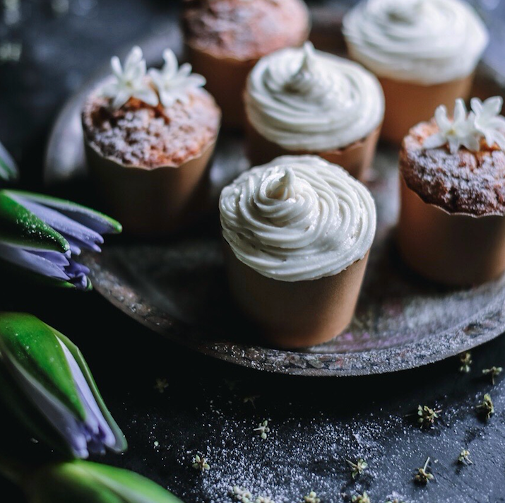 Carrot and pear cupcakes recipe