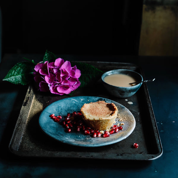 Dairy-free custard tarts