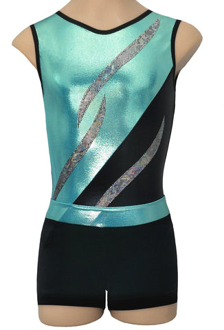 BEAUTIFUL LEOTARDS WITH SHORTS SETS FOR GYMNASTICS AND DANCE