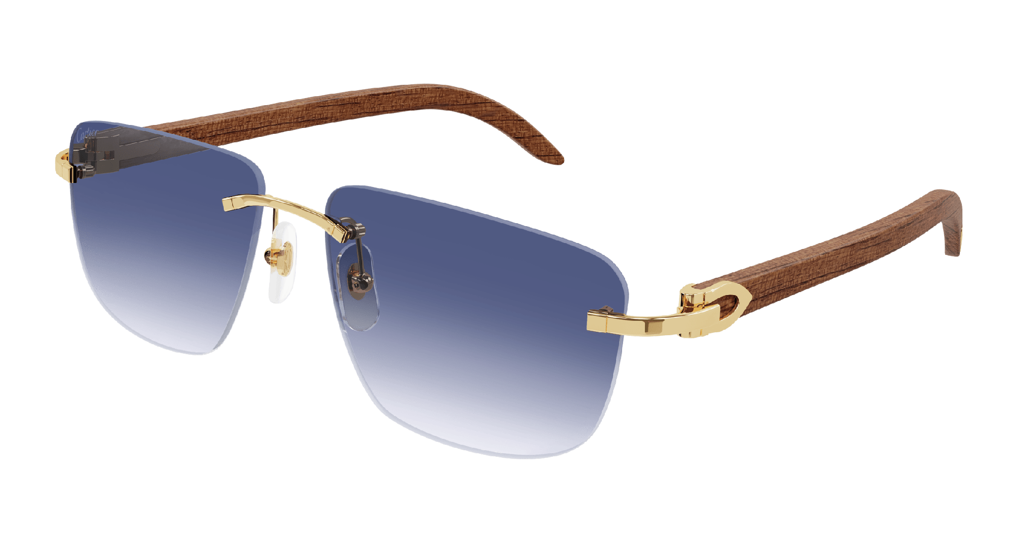 Sunglasses Cartier Auteuil Precious Wood Sunglasses