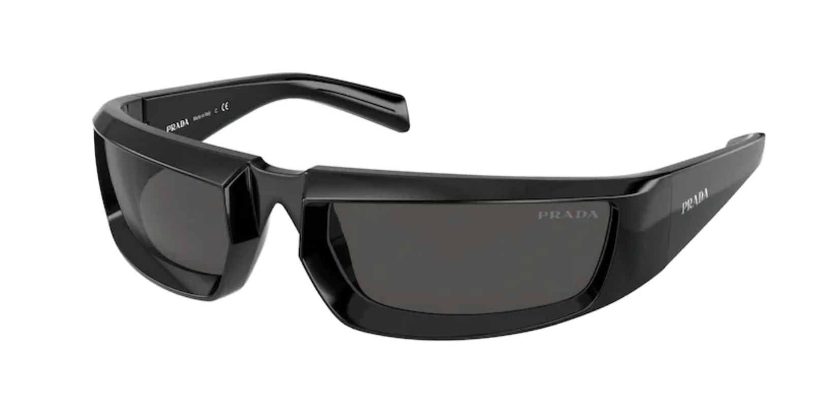 Prada Square Sunglasses Black (SPR 10Z 1AB-5S0) in Acetate - US