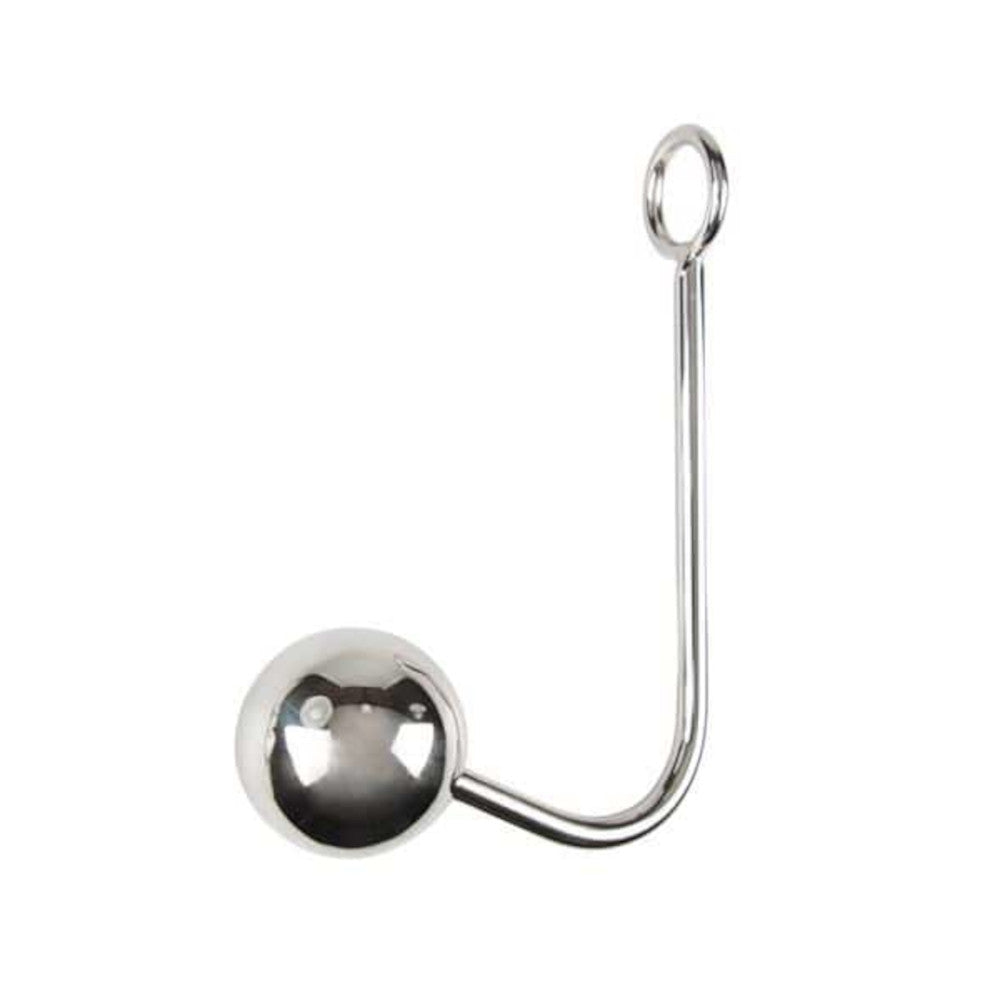 Two Alternative Balls Stainless Steel Anal Hook Love Plugs