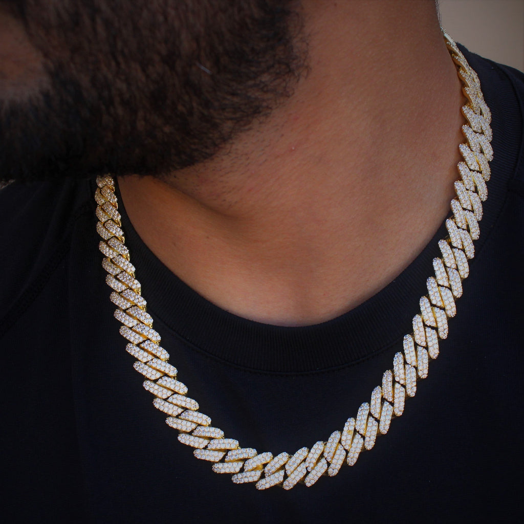 cz diamond cuban chain