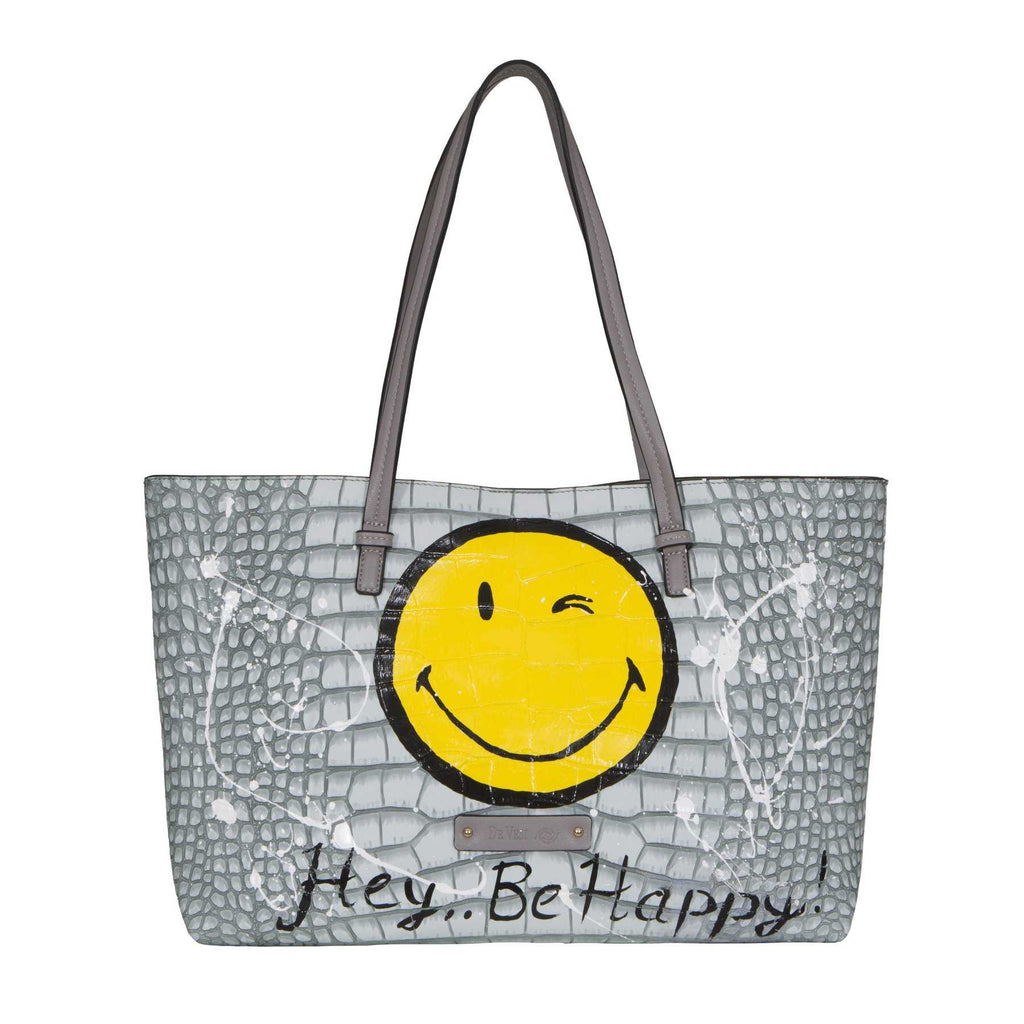 Tempête leather handbag Delvaux Grey in Leather - 29479465