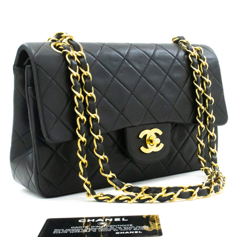 CHANEL Caviar GST 13 Grand Shopping Tote Chain Shoulder Bag Black