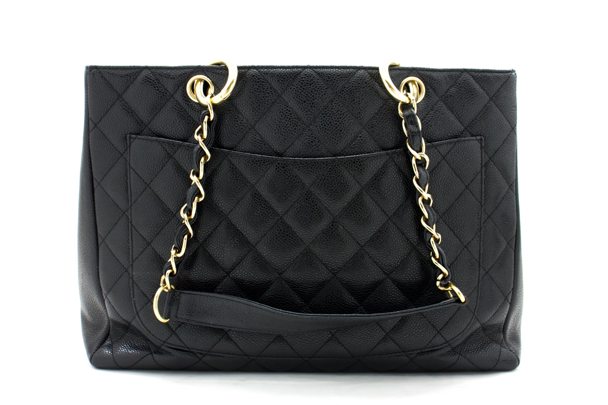 chanel large grand shopper tote