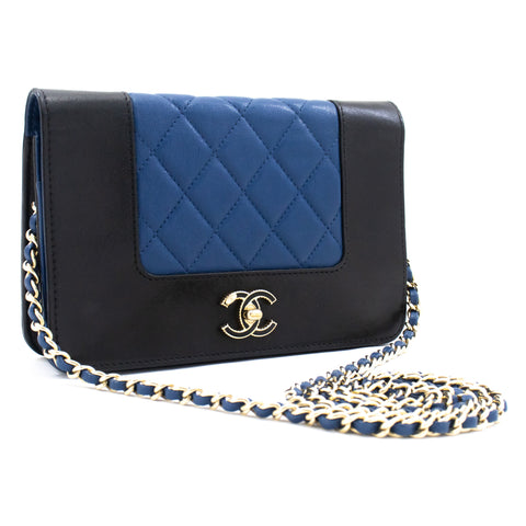 Chanel Lambskin Pearl Wallet on Chain Woc Double Zip Chain Bag L17