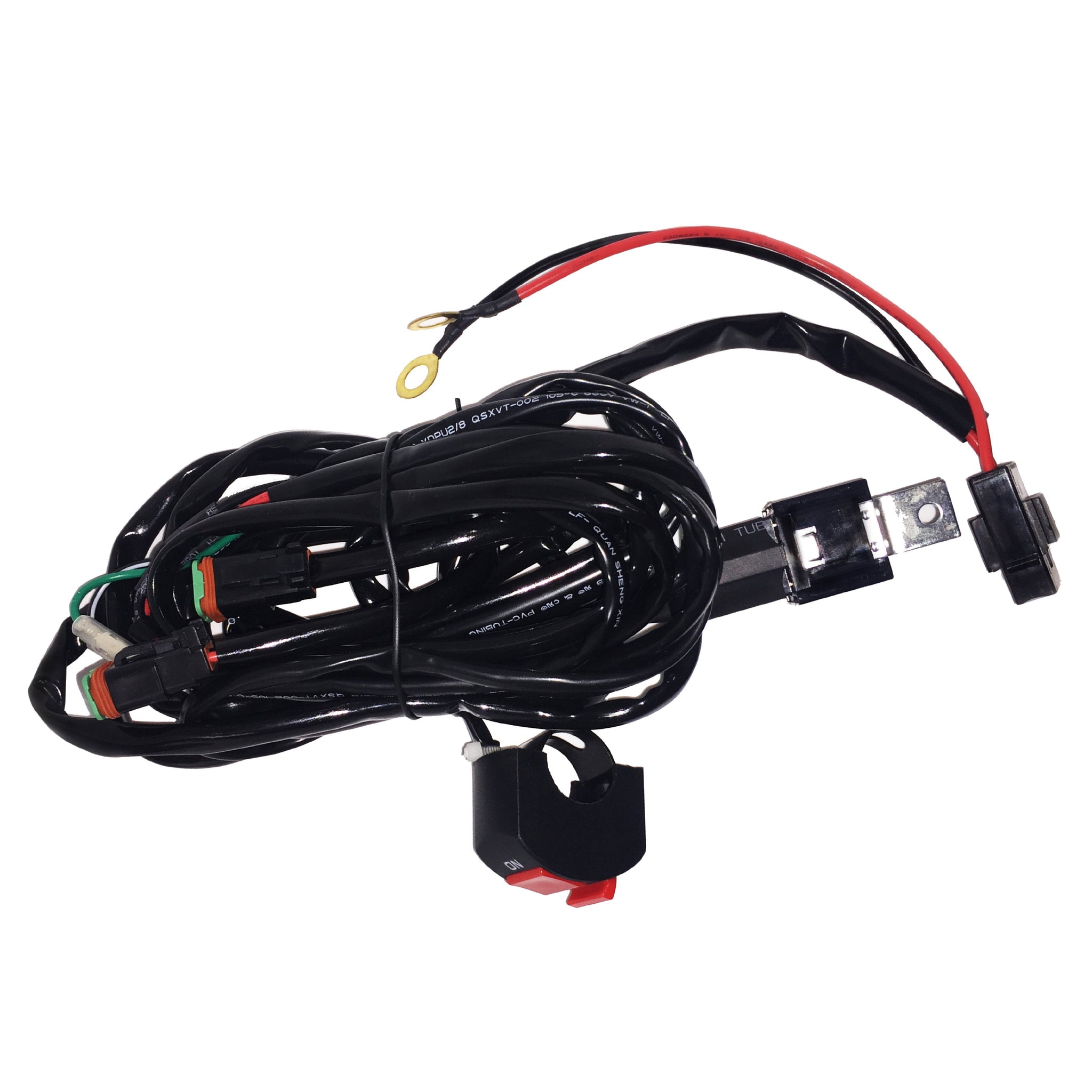 Motorbike Relay Wiring Harness For 2 X 10W Lights – Extreme Lights