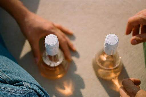 Natural wine: Usual Wines rose bottles