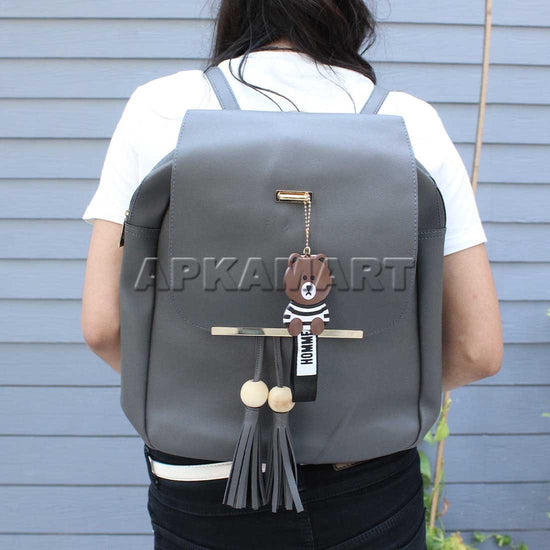 Women's Multi-functional Backpack Convertible Shoulder Bag Crossbody Handbag  Solid Color Purse | SHEIN