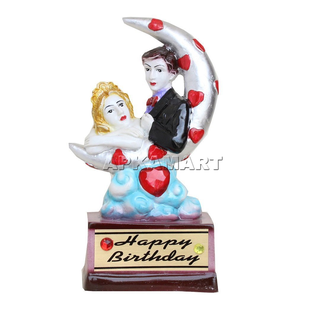 Buy JBG Home Store Romantic Couple Love Statue Idol For Valentines Day Gifts  Decorative Showpiece Online at Best Price of Rs null - bigbasket