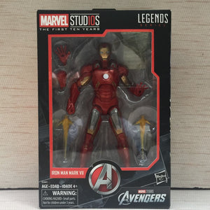 marvel legends iron man 10th anniversary