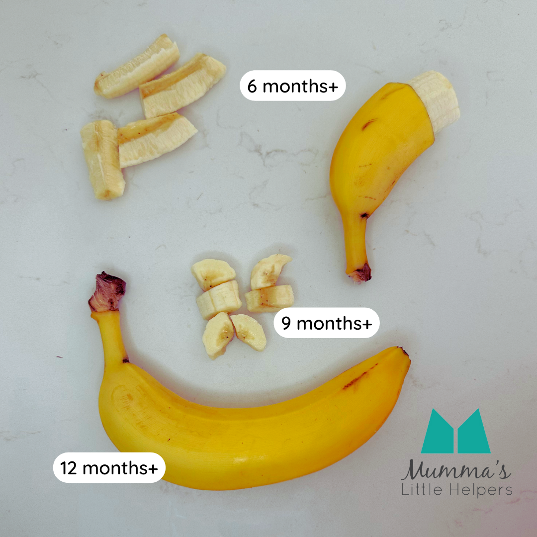 How to prepare bananas for baby by age