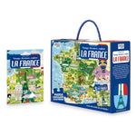 Puzzle 210 pièces - voyage, découvre, explore - La France