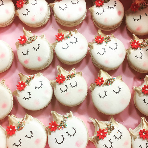 Unicorn macarons unimacs