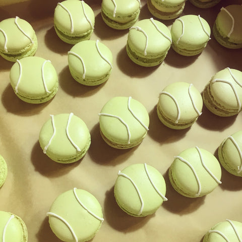 Tennis Ball Macarons