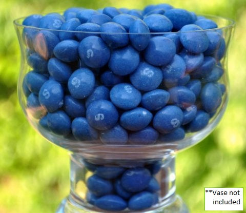 half pound of blue paradise punch skittles  candycolor