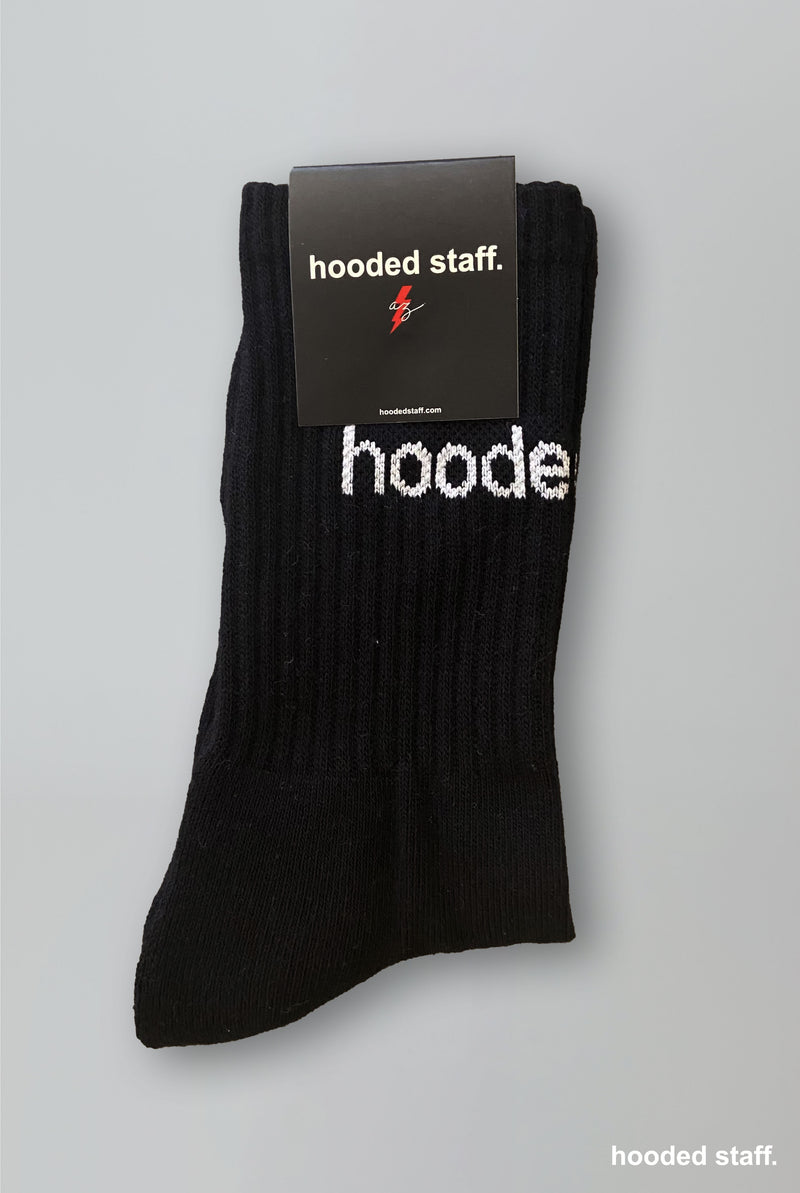 CORE SOCKS ONYX – hooded staff.